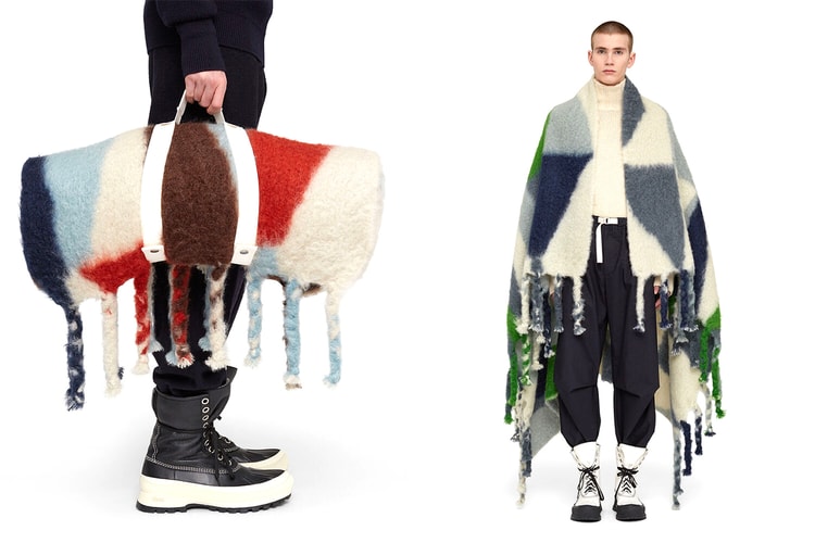 Jil Sander+'s $1,290 USD Blankets Double as Scarves