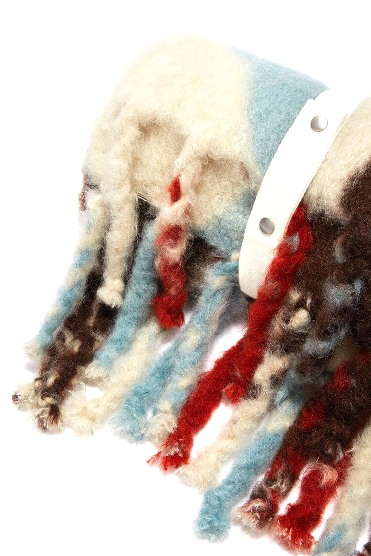 Jil Sander+ Mohair Wool Blankets Fall Winter 2021 Shawl Large Scarf Lenny Kravitz Look Luke Lucie Meier Release Information FW21