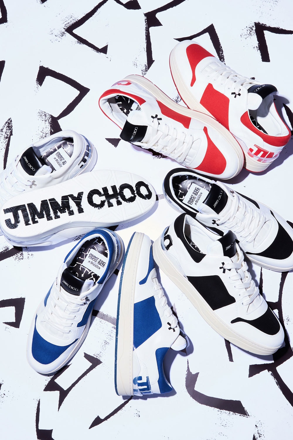 Jimmy Choo Unveils Exclusive Unisex Collection With Poggy and Eric Haze