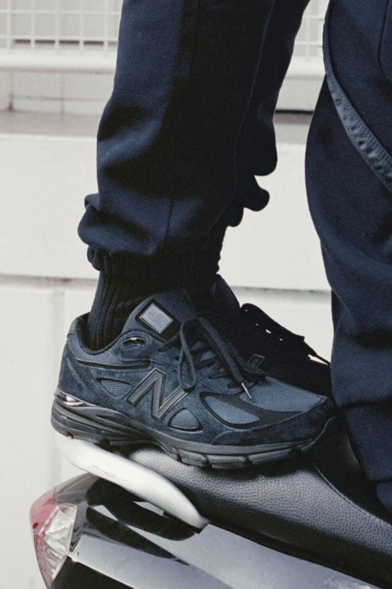 jjjjound justin saunders new balance 990v4 navy release information details official look