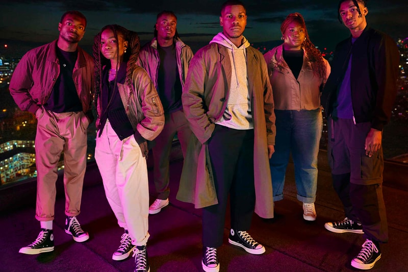 John Boyega Joins the Converse All Stars Program nike london create next film project helping emerging black talent nike london uk ade Femzo, Kaylen Francis, Kemi Anna Adeeko, Lorraine Khamali and Ibrahim Muhammad