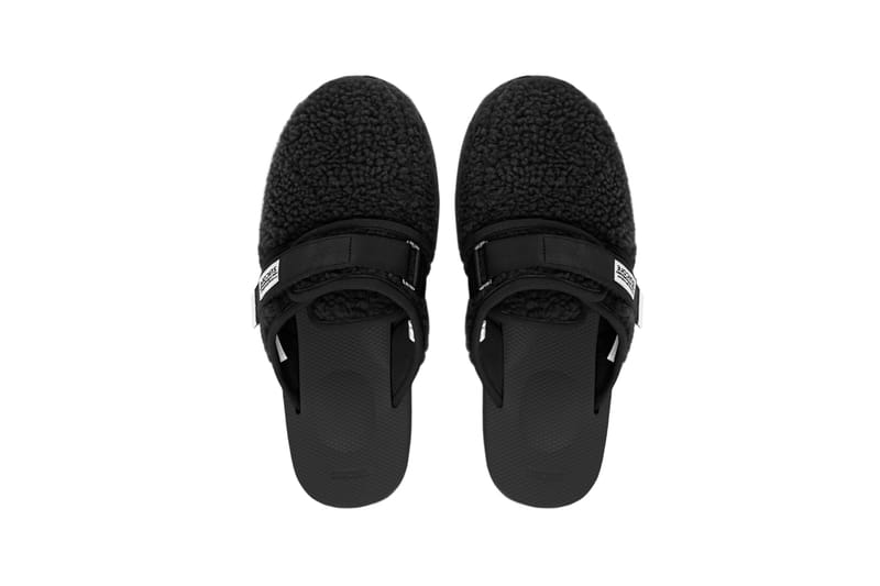 Suicoke Zavo textured slippers - Black