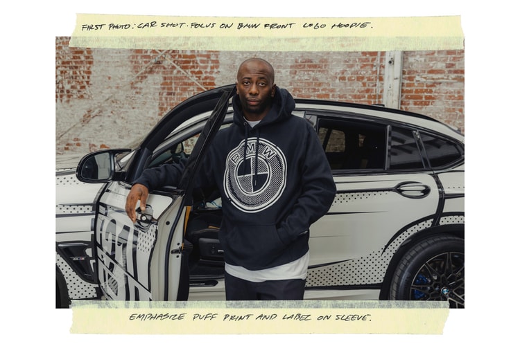 Joshua Vides Teams up With BMW on a Monochromatic Capsule Collection and X4 M