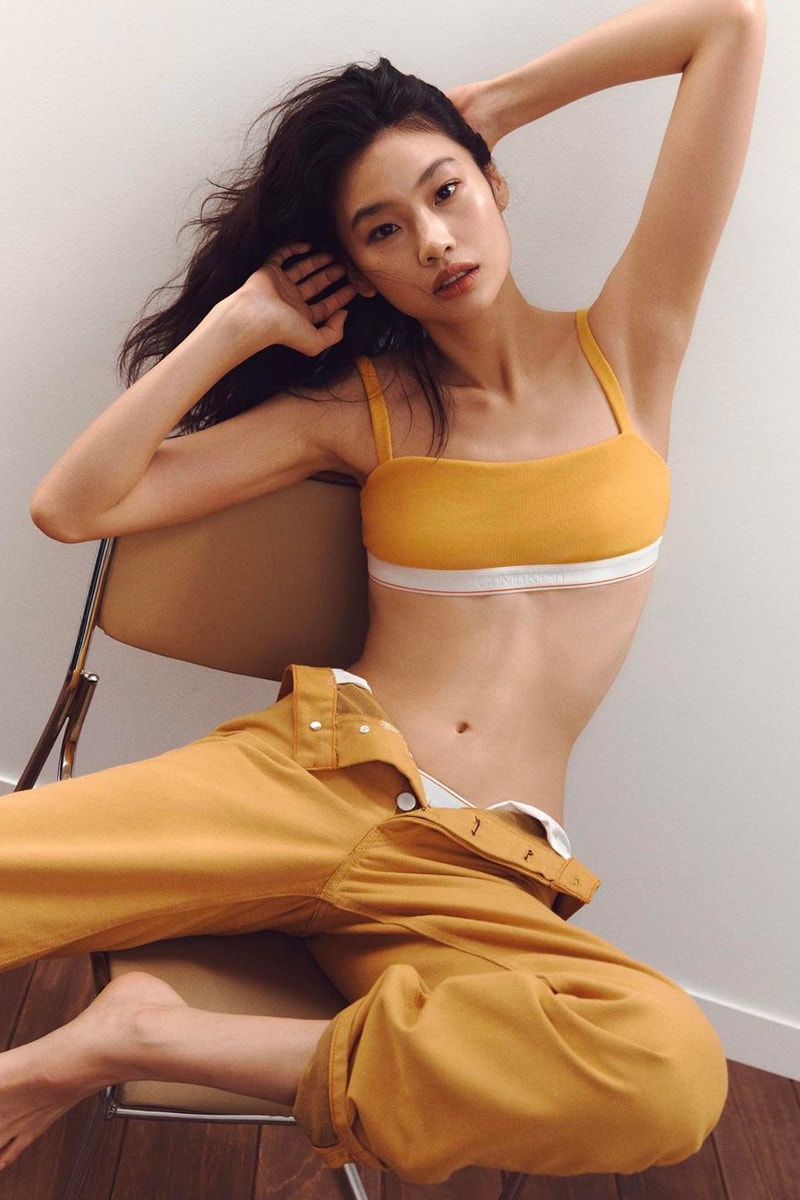 Jung Ho-yeon Heron Preston for Calvin Klein Season 2 Campaign
