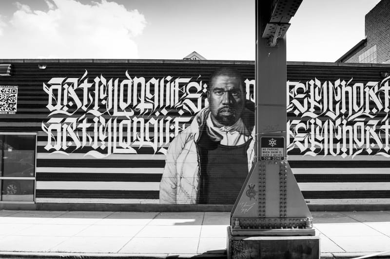Kanye West Mural Now Being Auctioned off as NFT