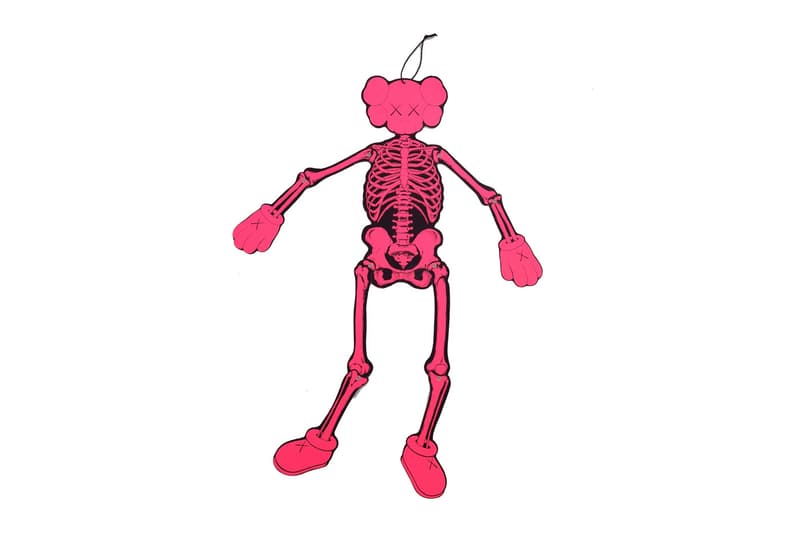 KAWS and Cactus Plant Flea Market Unveil New Halloween-themed Collaboration release information infinite archives spooky months skeleton figures pajam set reese's puffs general mills