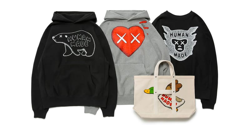HUMAN MADE × KAWS #2 ハートフーディー - KAWS x Human Made #1 Pizza 