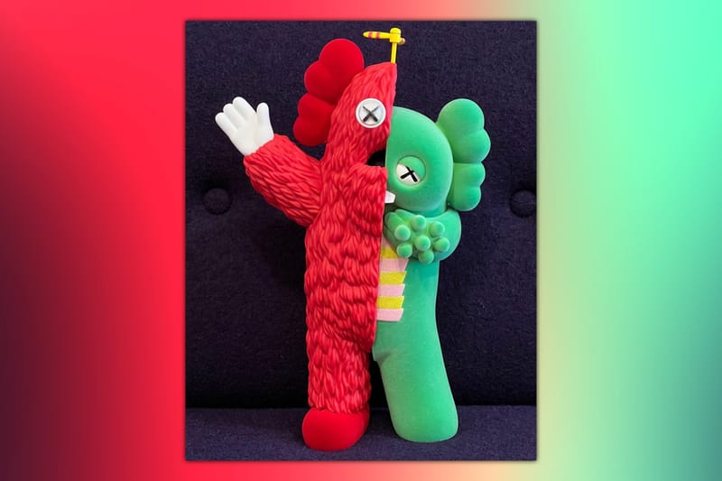 KAWS Teases Toy Collaboration With Beloved Japanese Characters Gachapin and Mukku