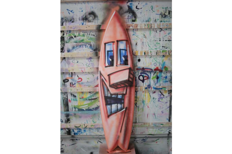 Kenny Scharf Parley for the Oceans Surfboards Art