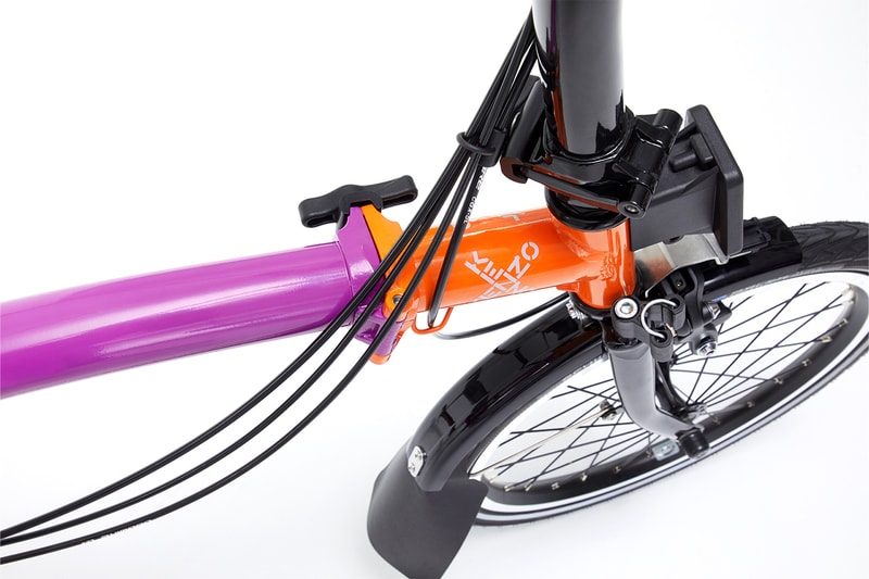 KENZO x Brompton Bike Collaboration Release Info fold up cycling fashion 