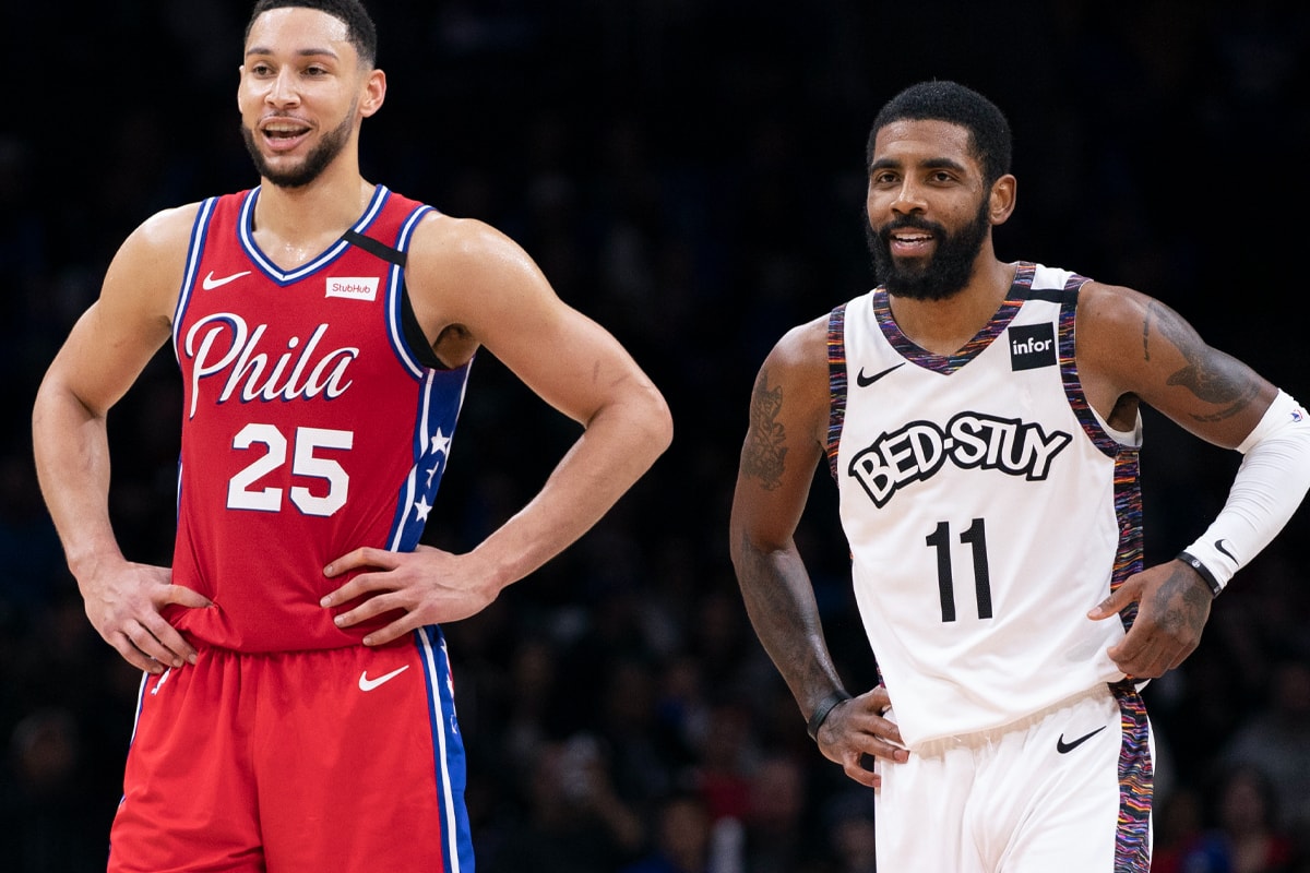Report Finds Kyrie Irving and Ben Simmons as the Most Disliked NBA Players philadelphia 76ers brooklyn nets point guards vaccination covid-19 steph curry kevin durant lebron james golden state warriors los angeles lakers 