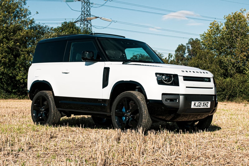 Land Rover Defender 90 V8 Driven Test Drive On Road Field Off-Roading Supercharger 4x4 SUV British Fuel Crisis Petrol Review First Look