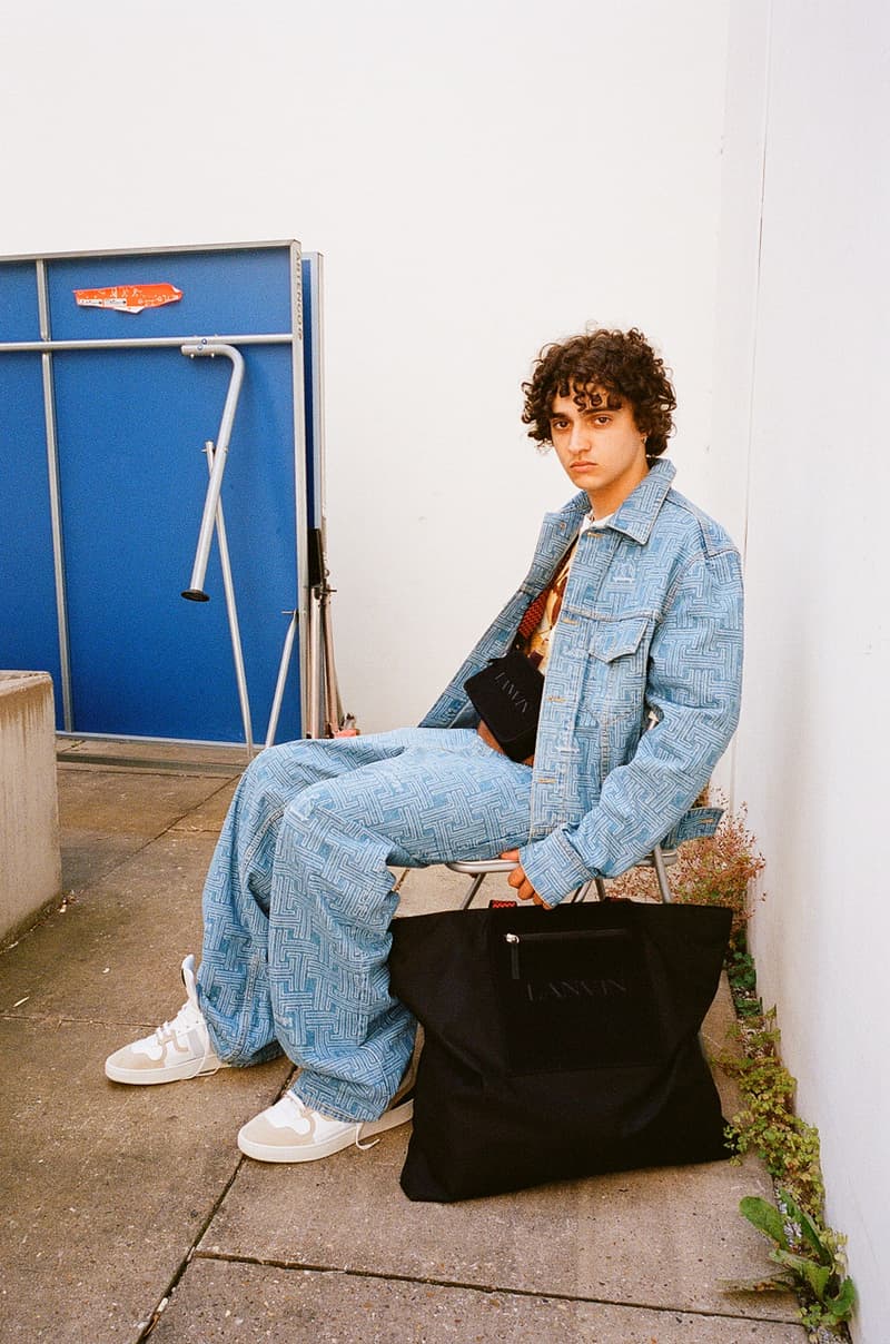 LANVIN bruno sialelli curb sneaker skate california capsule collection