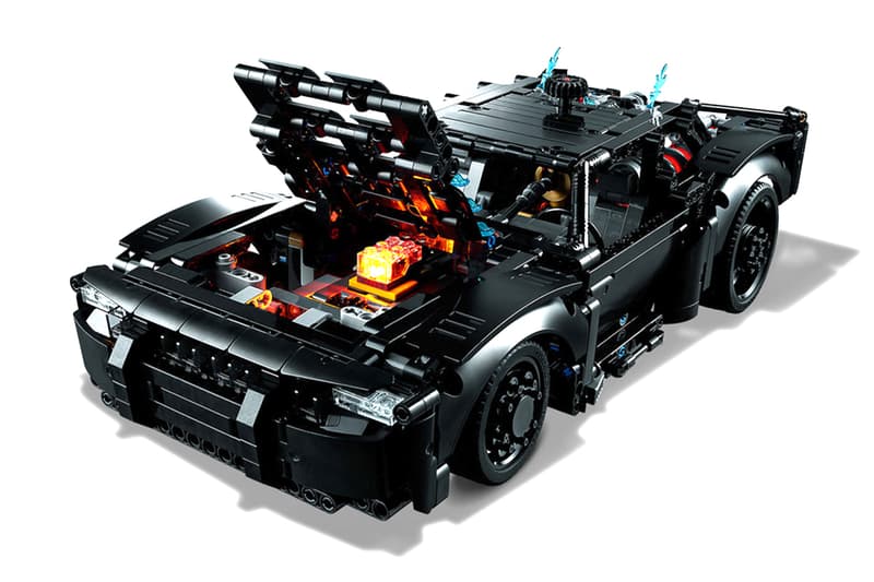 lego toys collectibles the batman 2022 robert pattinson technic builders kit replica 