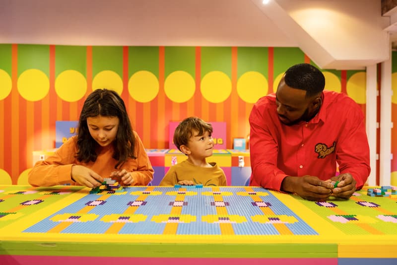 LEGO Yinka Ilori 'Launderette of Dreams' Installation