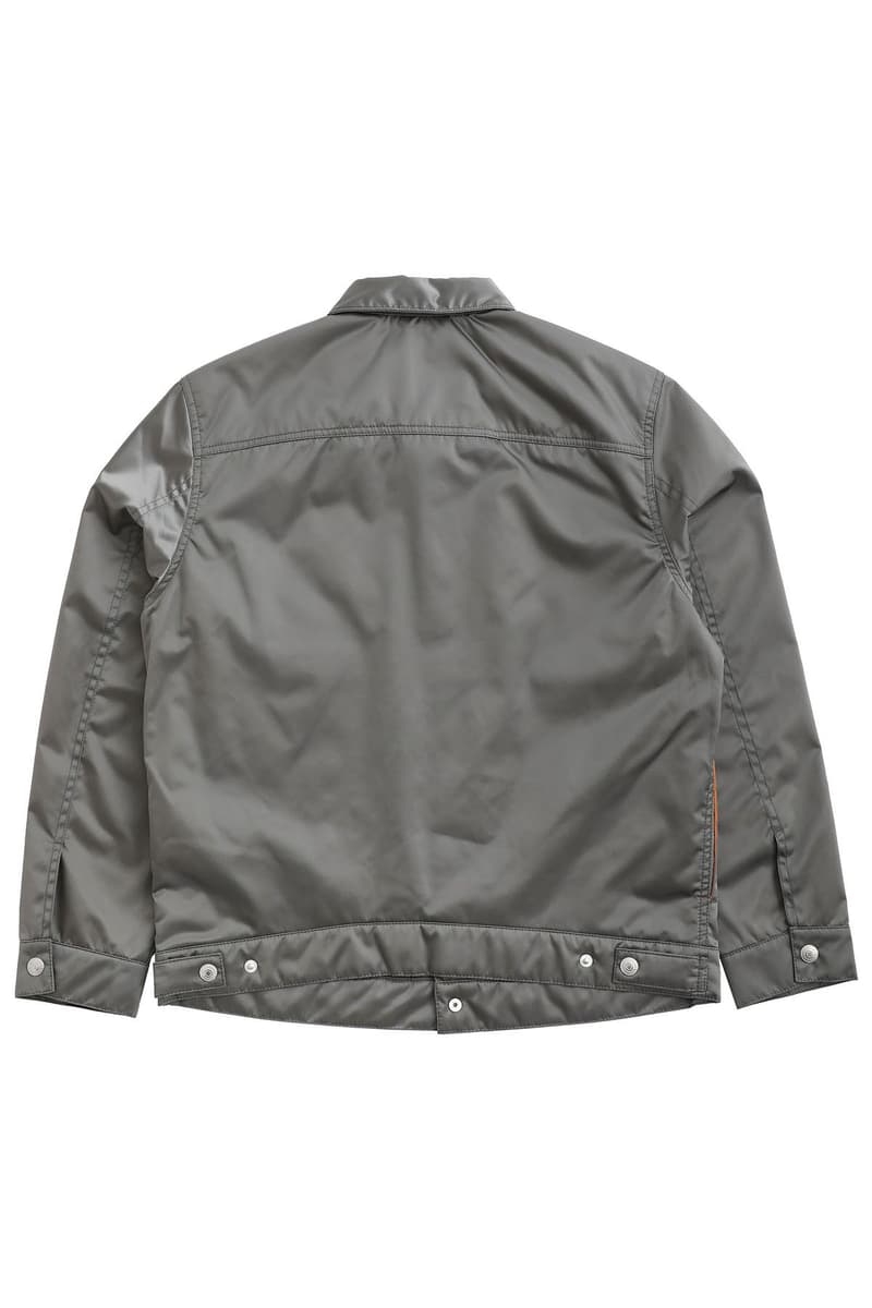 Levi’s x PORTER’s TYPE II Tanker Jacket Release Info Japan fashion nylon wallet iron blue silver gray