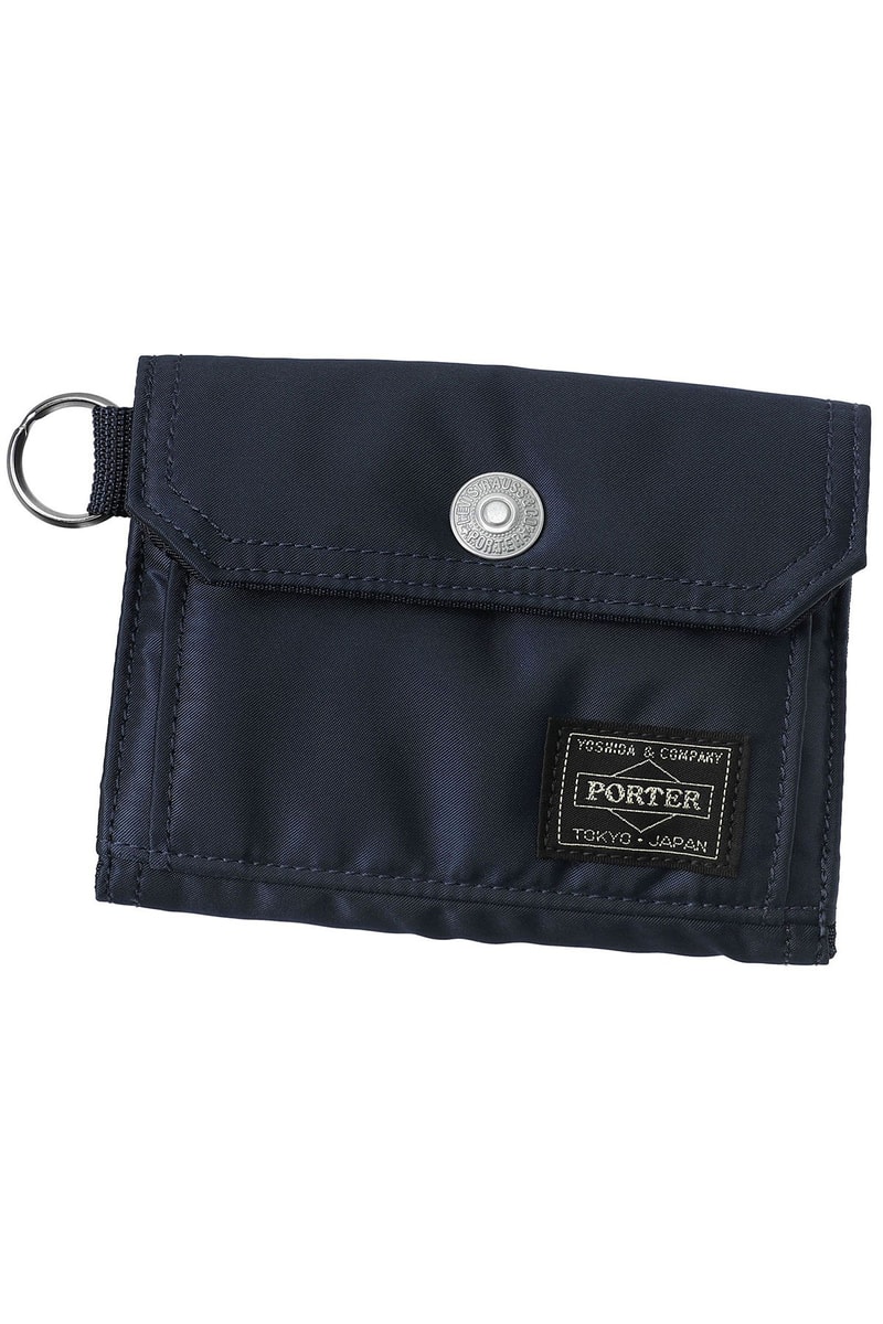 Levi’s x PORTER’s TYPE II Tanker Jacket Release Info Japan fashion nylon wallet iron blue silver gray