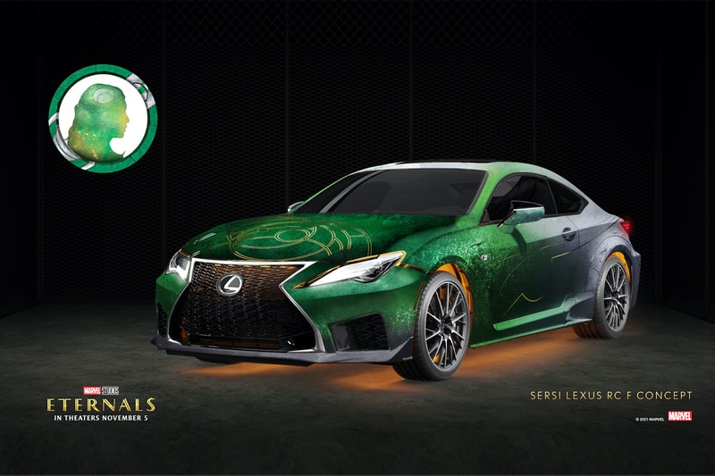 Lexus Reveals Marvel 'Eternals' Inspired Vehicles marvel studios mcu Ajak x Lexus GX druig gilgamesh lexus lx ikaris lexus ls kingo lexus rc f track edition makkari phastos lexus rc f lexus nx lc 500