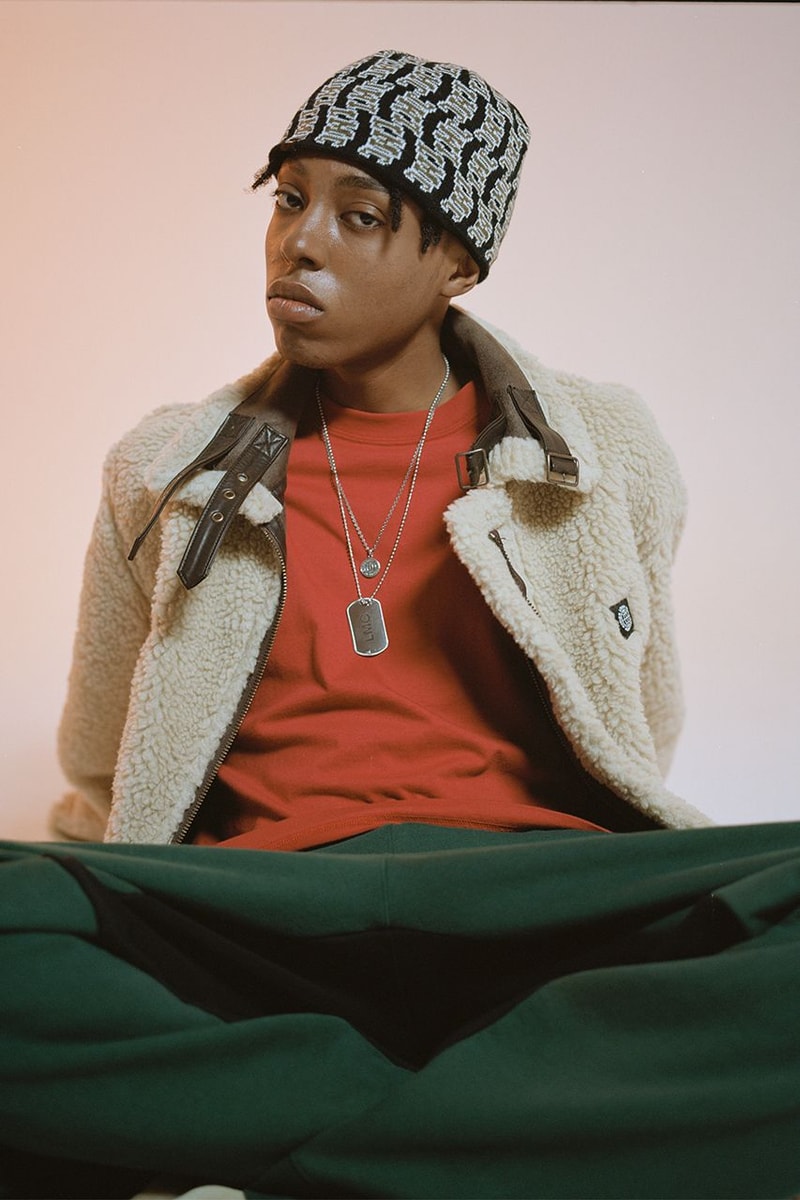 lost management cities alpha industries first collaboration three types of outwear hooded ma-1 jacket french terry US navy deck jacket memorial deck jacket sherpa mod jacket stitching lookbook release info