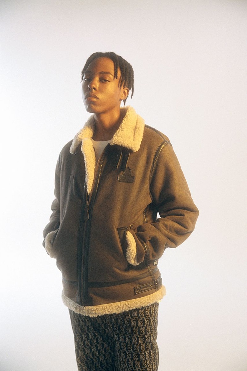 lost management cities alpha industries first collaboration three types of outwear hooded ma-1 jacket french terry US navy deck jacket memorial deck jacket sherpa mod jacket stitching lookbook release info