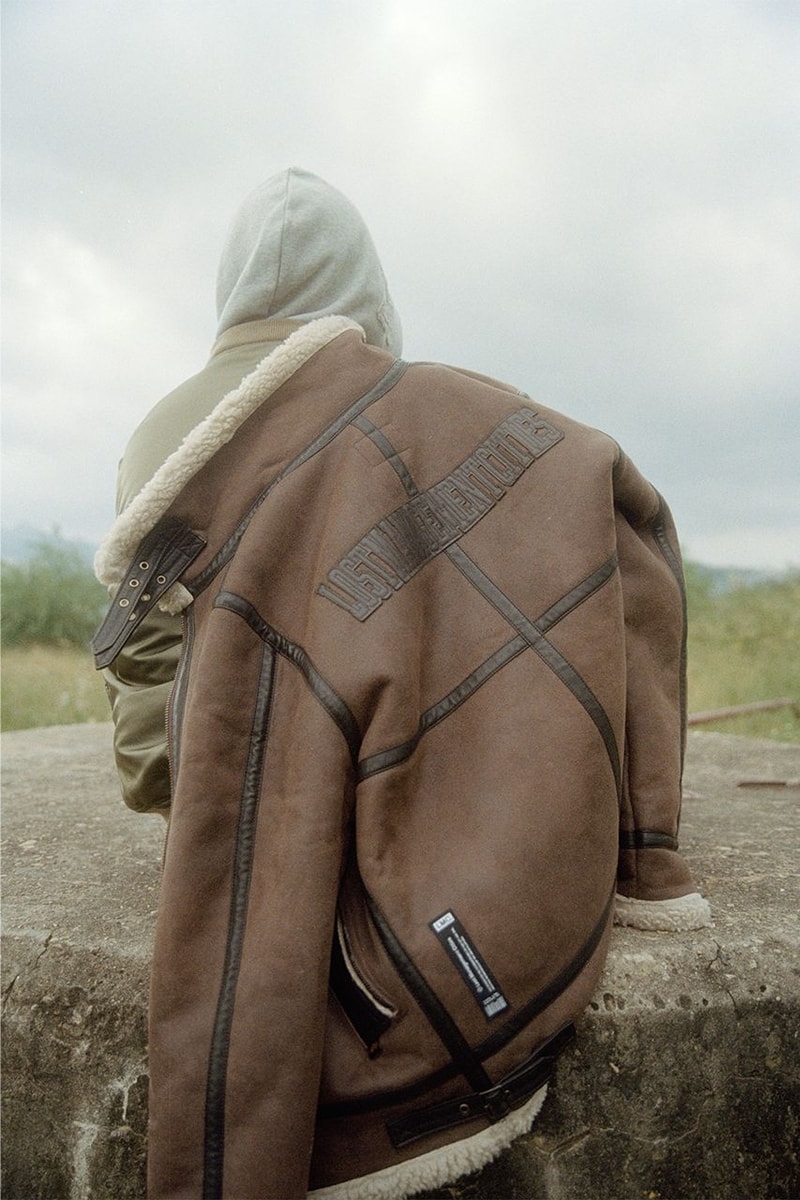 lost management cities alpha industries first collaboration three types of outwear hooded ma-1 jacket french terry US navy deck jacket memorial deck jacket sherpa mod jacket stitching lookbook release info