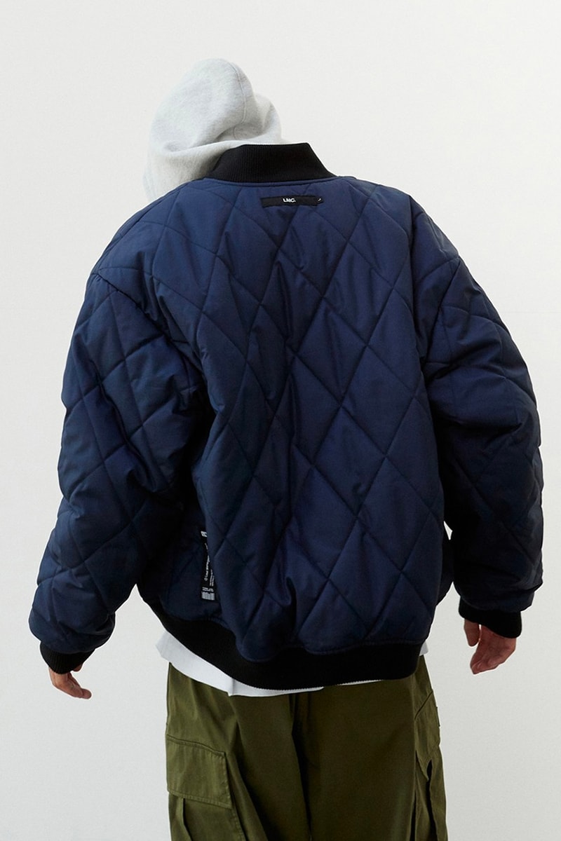 LMC lost management cities releases winter 2021 lookbook collection fleece jackets lightweight padding eco-friendly materials outwear puffer varsity layering mohair cardigan knit velour tracksuit two installments october 5 release info