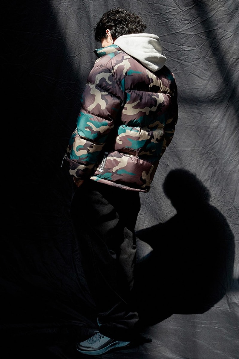 LMC lost management cities releases winter 2021 lookbook collection fleece jackets lightweight padding eco-friendly materials outwear puffer varsity layering mohair cardigan knit velour tracksuit two installments october 5 release info