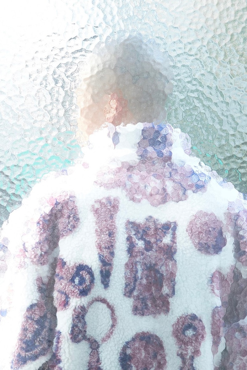LMC lost management cities releases winter 2021 lookbook collection fleece jackets lightweight padding eco-friendly materials outwear puffer varsity layering mohair cardigan knit velour tracksuit two installments october 5 release info