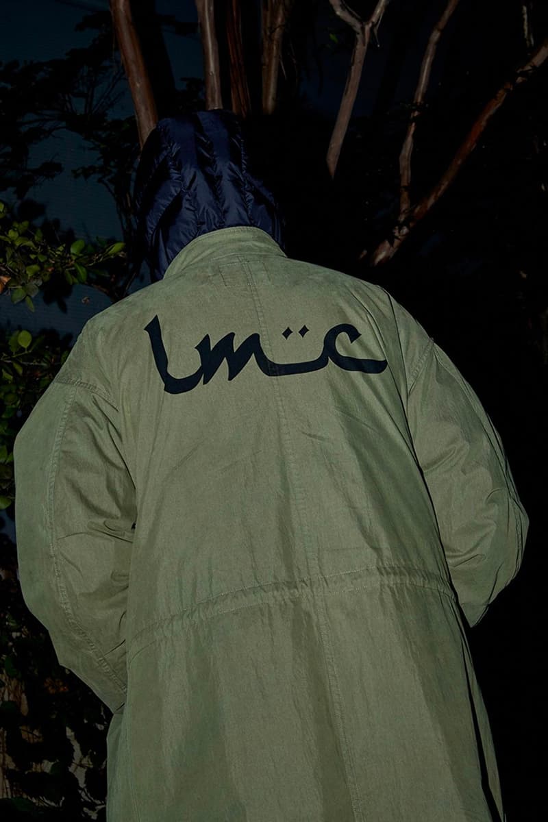 LMC lost management cities releases winter 2021 lookbook collection fleece jackets lightweight padding eco-friendly materials outwear puffer varsity layering mohair cardigan knit velour tracksuit two installments october 5 release info