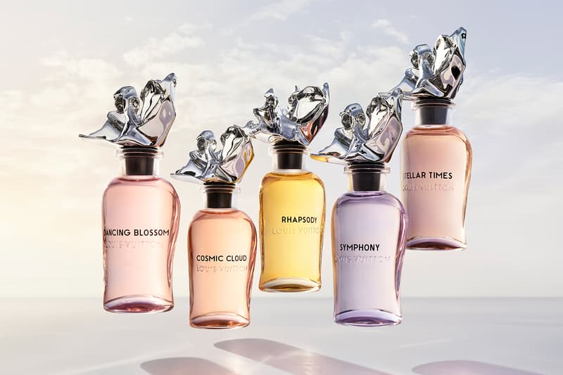 Louis Vuitton Frank Gehry Les Extraits Fragrance Collection collaboration architect