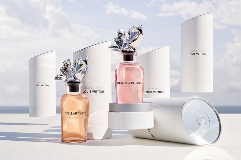 Louis Vuitton Frank Gehry Les Extraits Fragrance Collection collaboration architect