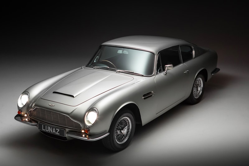 Lunaz Launches Aston Martin Electric Vehicle Restomods aston martin db4 db5 db6 british company james bond icon db6 volante battery powered evs james bond daniel craig 007