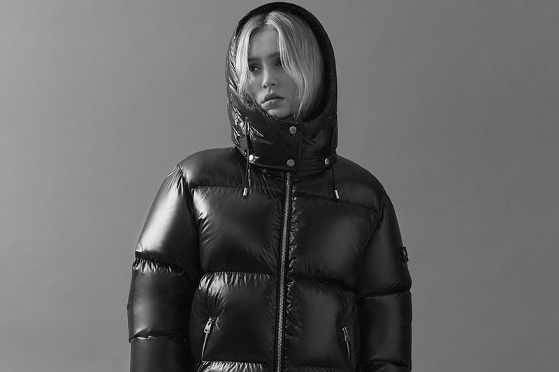 mackage outerwear fall winter 2021 collection new jackets parkas scarves winter boots vests black white red blue