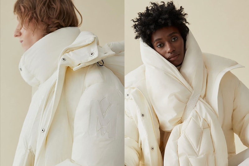 mackage outerwear fall winter 2021 collection new jackets parkas scarves winter boots vests black white red blue