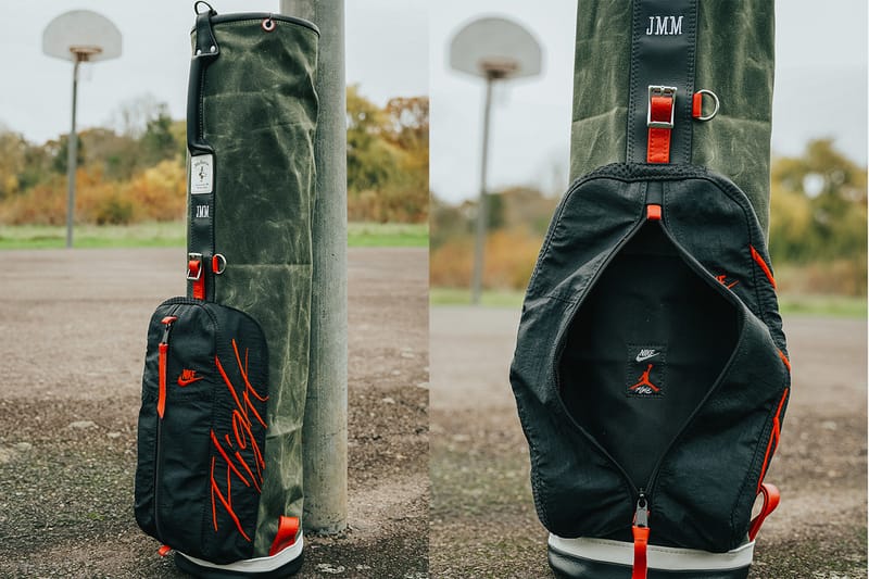 MacKenzie Upcycled a Nike Flight Jacket For Its Latest Golf Bag