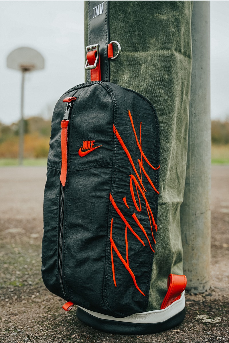 MacKenzie Upcycled Nike Flight Jacket Walker Golf Bag Jordan Repurpose