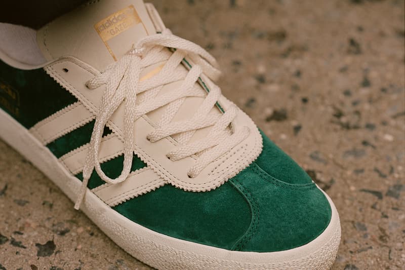 mark suciu adidas skateboarding gazelle adv collegiate green white GY3688 release date info store list buying guide photos price 