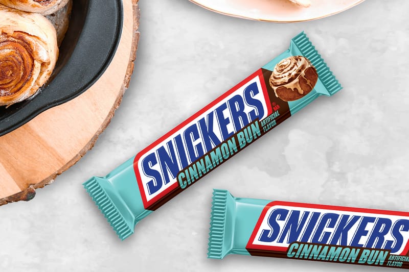 SNICKERS’ Latest Creation Is a Chewy Cinnamon Bun in Candy Bar Form