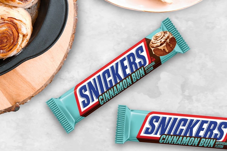 SNICKERS’ Latest Creation Is a Chewy Cinnamon Bun in Candy Bar Form