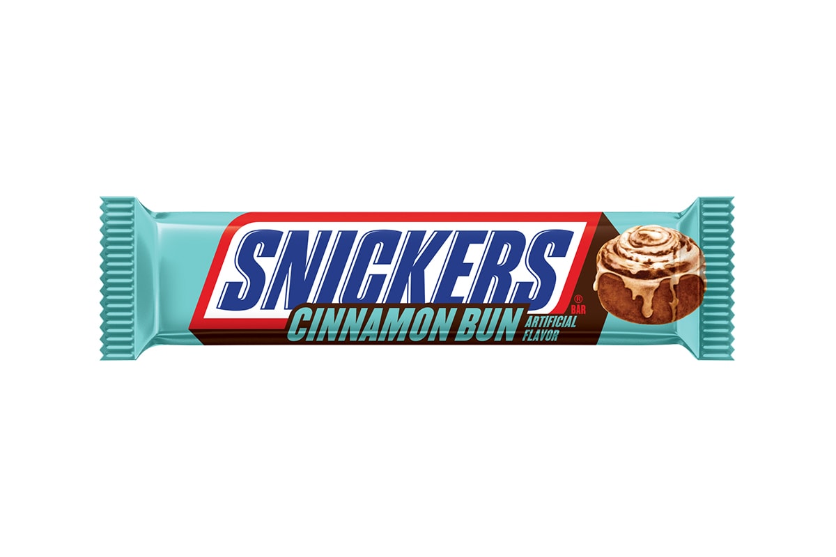 Snickers Cinnamon Bun Candy Bar Mars Wrigley Release Walmart
