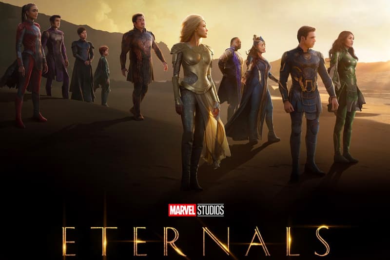 First Reactions to Marvel's 'Eternals' Surface on Twitter chloe zhao gemma chan kevin feige angelina jolie salma hayek kumail nanjiani richard madden kit harrington brian tyree henry superhero dc 