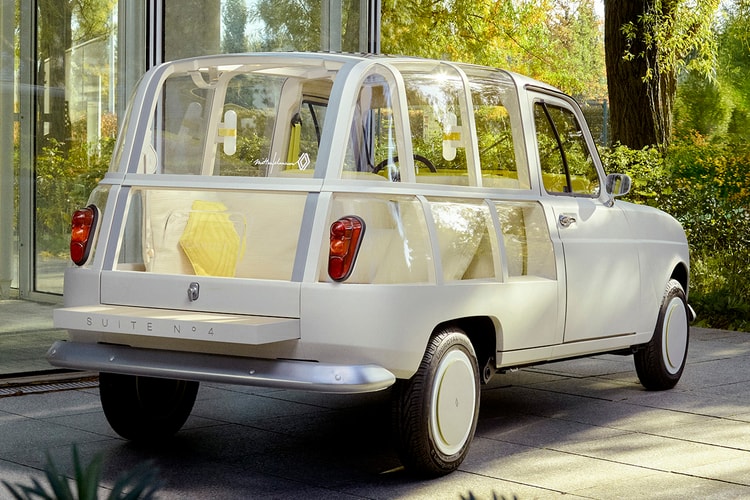 Mathieu Lehanneur's Renault "SUITE N°4" Is a Luxury Open-Air Hotel on Wheels