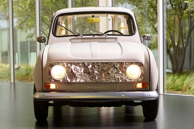 Mathieu Lehanneur x Renault 4L "SUITE N°4" Nomad Hotel Suite Design Concept Car Classic 60th Anniversary Electric Cars Champs-Elysées