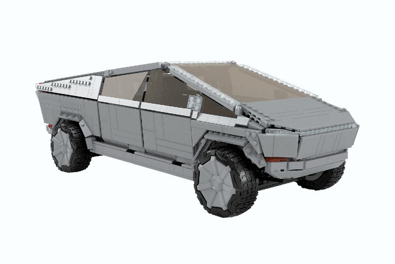 Mattel Creations' MEGA Tesla Cybertruck Model Is Filled With Easter Eggs