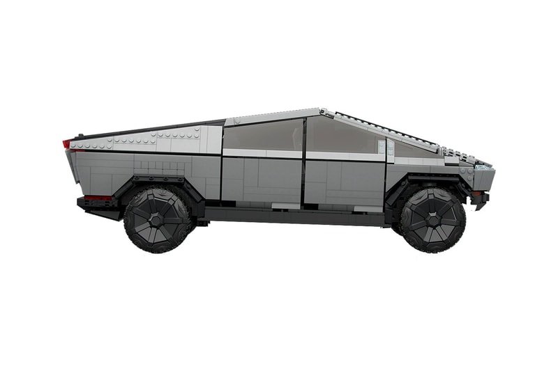 MEGA Tesla Cybertruck Mattel Creations Toy Model Car Truck Probuilders Elon Musk Shattered Glass
