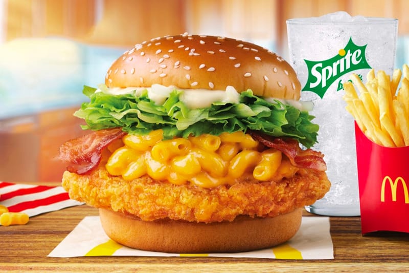 McDonald's Korea Introduces a Spicy Mac and Cheese Burger