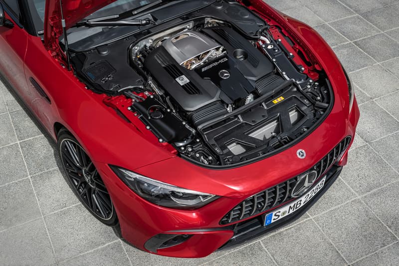 Mercedes-AMG SL 2022 Soft Top Roadster Convertible SL63 SL55 V8 4MATIC+ Active Aerodynamics Sportscar German Release Information Price Speed Performance