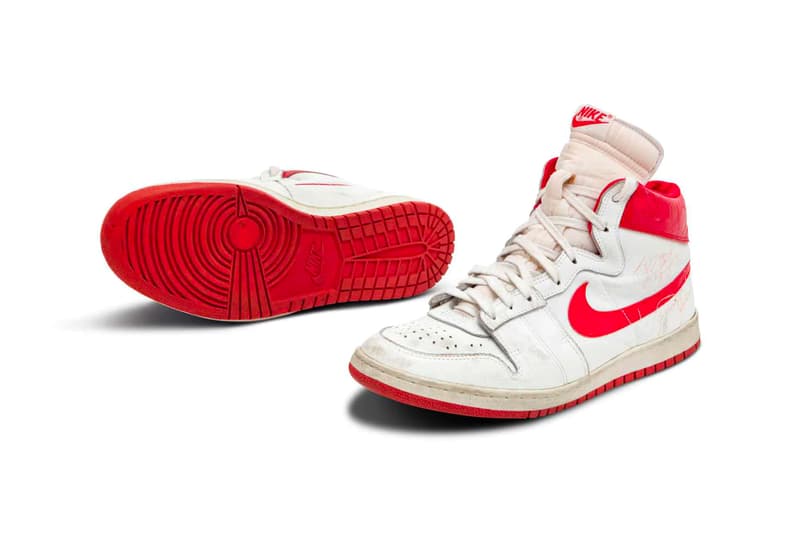 Michael Jordan Game-Worn Nike Air Ship Sotheby's Auction Info Icons of Excellence & Haute Luxury Aria Las Vegas
