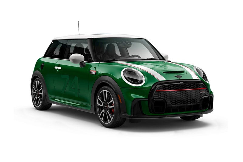 mini cooper 2022 British Racing Green Anniversary Edition pricing race cars sports cars JCW cooper mini turbo BRG Racing Green 