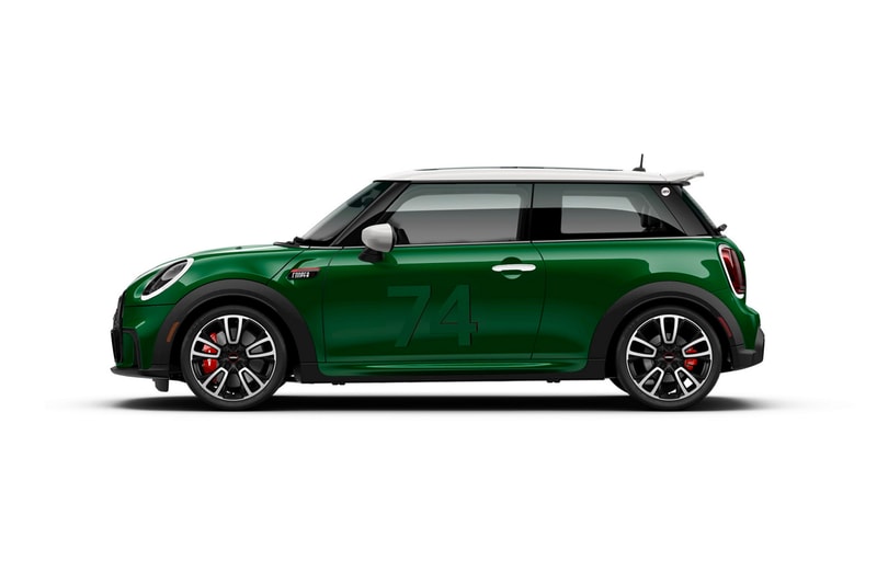 mini cooper 2022 British Racing Green Anniversary Edition pricing race cars sports cars JCW cooper mini turbo BRG Racing Green 
